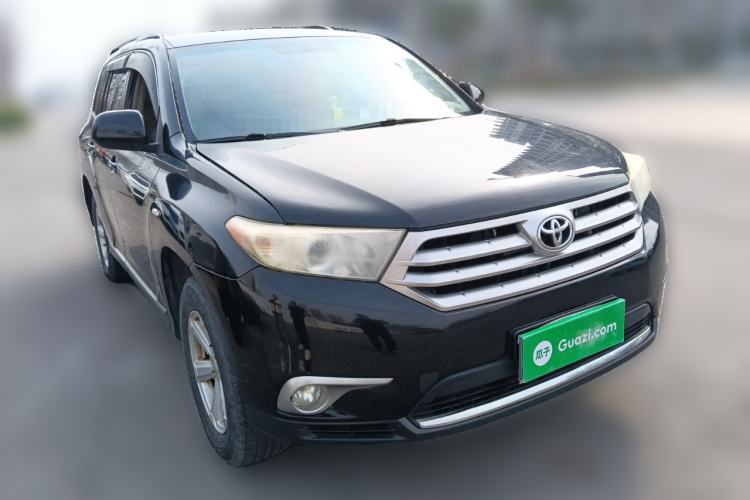 Used Toyota Highlander 2012 2.7L Two-Wheel Drive 7-Seater Elite Edition Front Right 45 Deg
