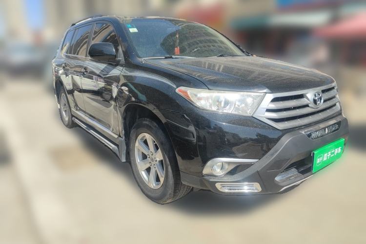 Used Toyota Highlander 2012 2.7L 2WD 5-Seater Elite Edition Front Right 45 Deg
