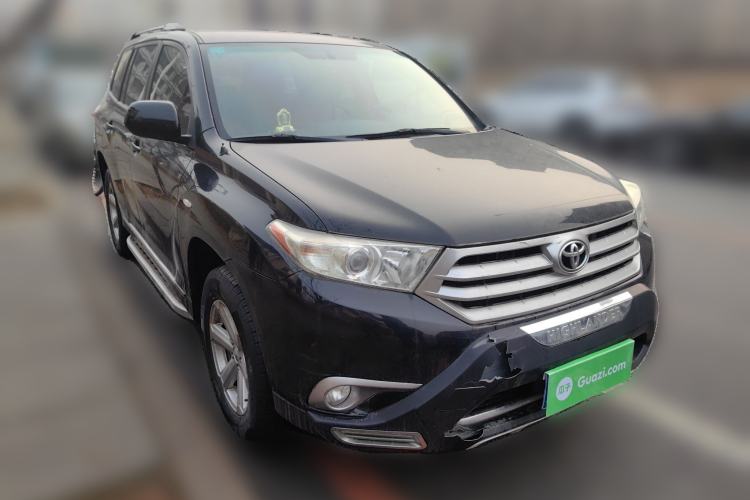 Used Toyota Highlander 2012 2.7L 2WD 5-Seater Elite Edition Front Right 45 Deg