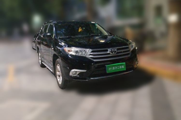 Used Toyota Highlander 2012 2.7L Two-Wheel Drive 7-Seater Elite Edition Front Right 45 Deg