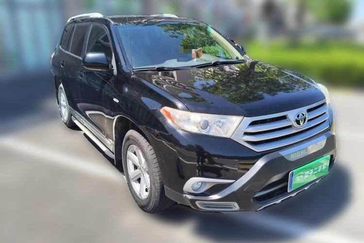 Used Toyota Highlander 2012 2.7L 2WD 5-Seater Elite Edition Front Right 45 Deg