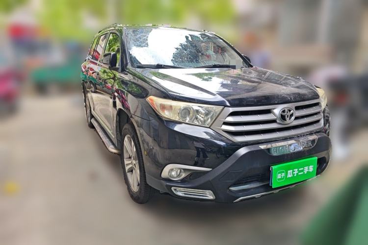 Used Toyota Highlander 2012 2.7L Two-Wheel Drive 7-Seater Luxury Navigation Edition Front Right 45 Deg