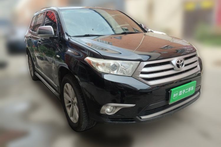 Used Toyota Highlander 2012 2.7L 2WD 5-Seater Elite Edition Front Right 45 Deg