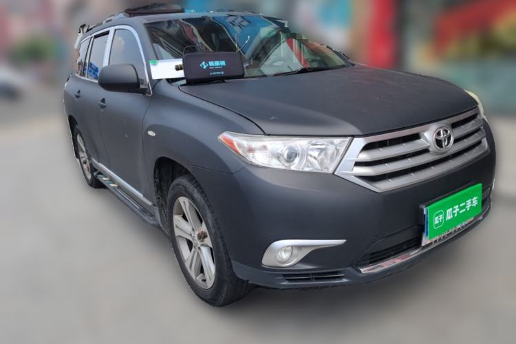 Used Toyota Highlander 2012 2.7L Two-Wheel Drive 7-Seater Luxury Edition Front Right 45 Deg