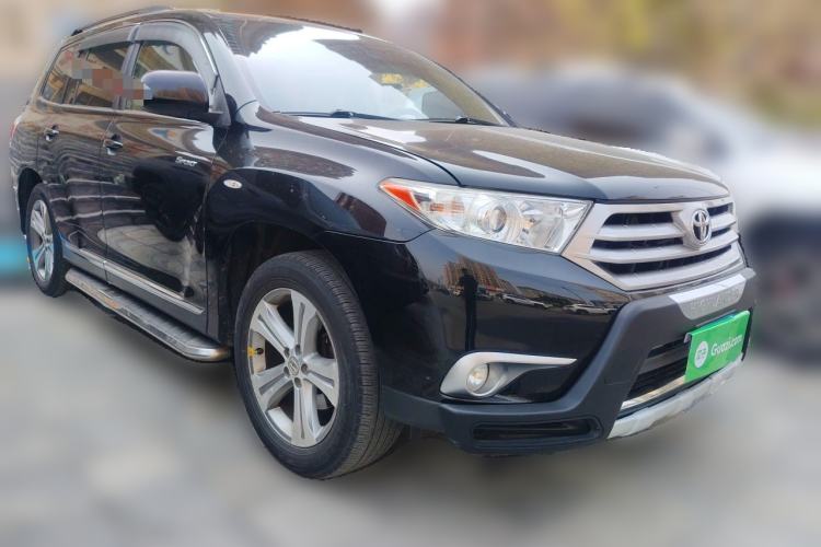 Used Toyota Highlander 2012 2.7L Two-Wheel Drive 7-Seater Luxury Navigation Edition Front Right 45 Deg