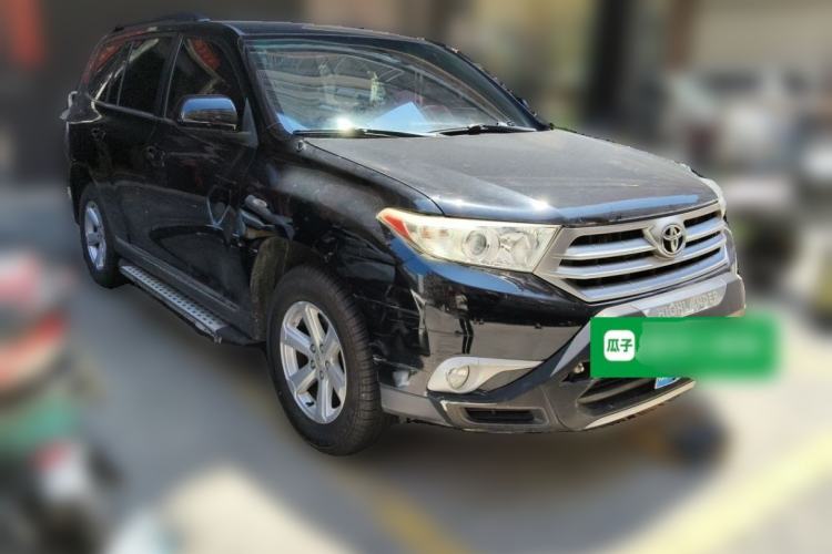 Used Toyota Highlander 2012 2.7L 2WD 5-Seater Elite Edition Front Right 45 Deg