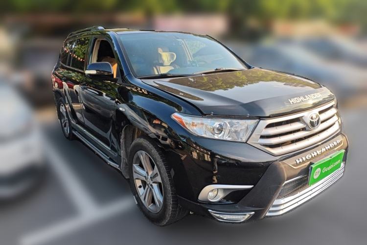 Used Toyota Highlander 2012 2.7L Two-Wheel Drive 7-Seater Luxury Navigation Edition Front Right 45 Deg