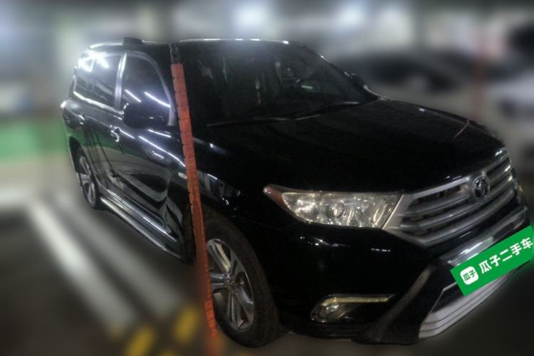 Used Toyota Highlander 2012 2.7L Two-Wheel Drive 7-Seater Ultimate Edition Front Right 45 Deg
