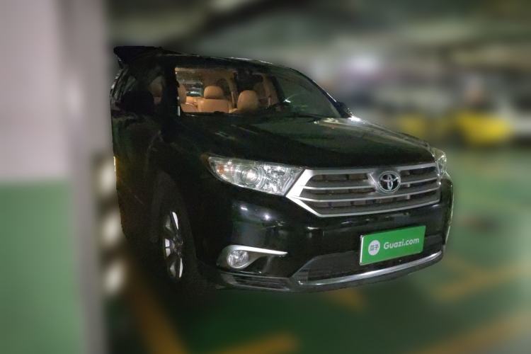 Used Toyota Highlander 2012 2.7L 2WD 5-Seater Elite Edition Front Right 45 Deg