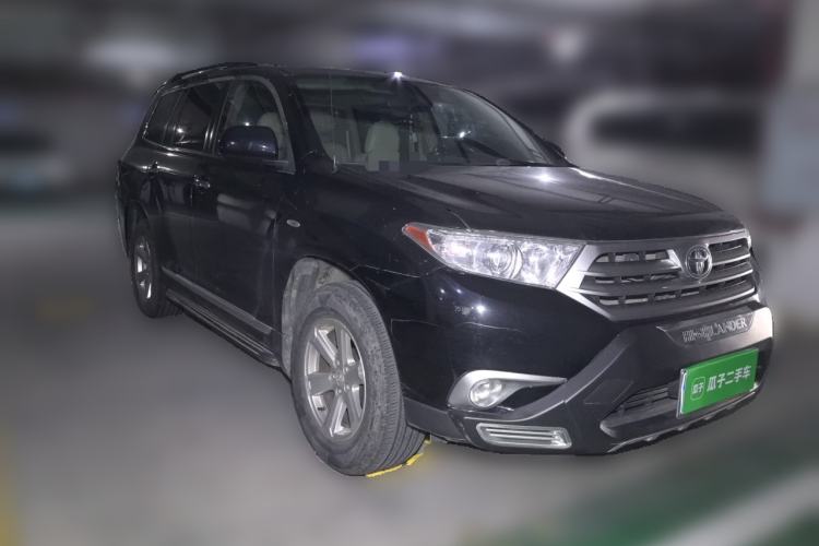 Used Toyota Highlander 2012 2.7L 2WD 5-Seater Elite Edition Front Right 45 Deg