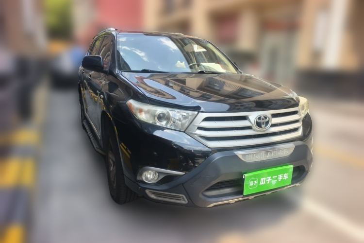 Used Toyota Highlander 2012 2.7L 2WD 5-Seater Elite Edition Front Right 45 Deg