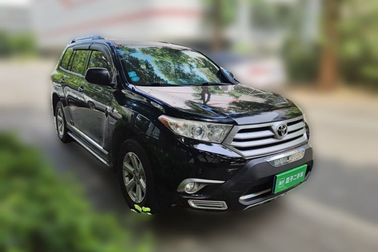 Used Toyota Highlander 2012 2.7L 2WD 5-Seater Elite Edition Front Right 45 Deg