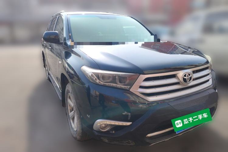 Used Toyota Highlander 2012 2.7L 2WD 5-Seater Elite Edition Front Right 45 Deg