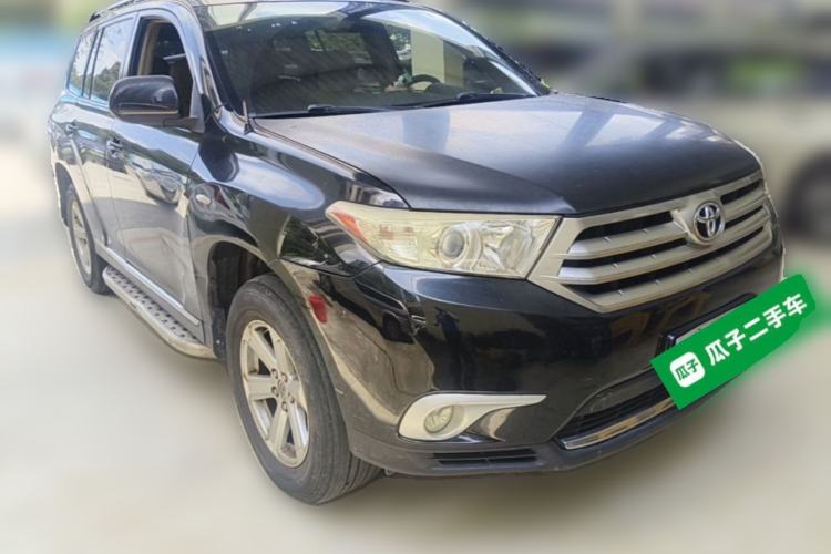 Used Toyota Highlander 2012 2.7L 2WD 5-Seater Elite Edition Front Right 45 Deg