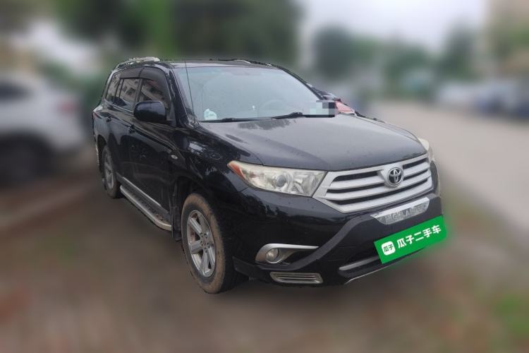 Used Toyota Highlander 2012 2.7L 2WD 5-Seater Elite Edition Front Right 45 Deg