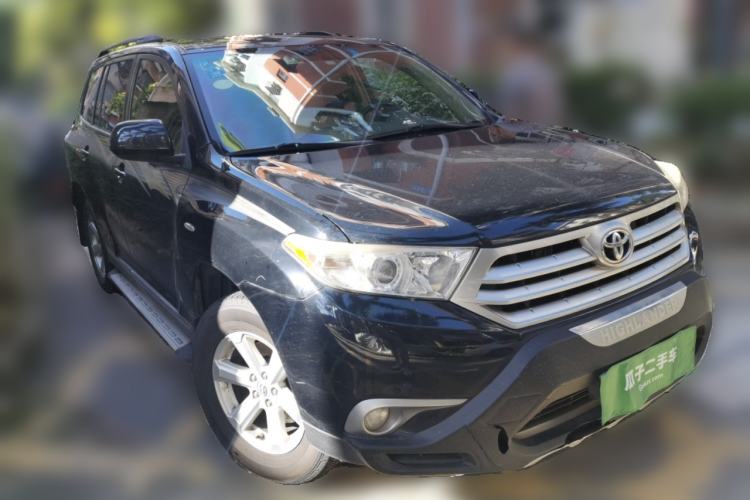 Used Toyota Highlander 2012 2.7L 2WD 5-Seater Elite Edition Front Right 45 Deg