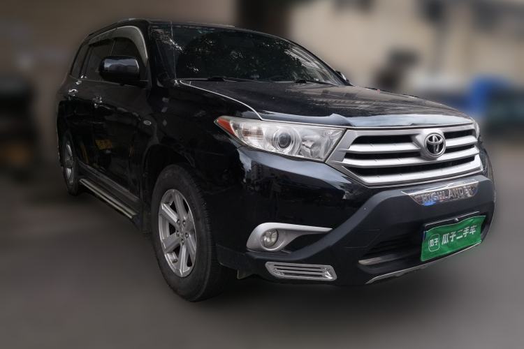 Used Toyota Highlander 2012 3.5L 4x4 7-Seater Elite Edition Front Right 45 Deg