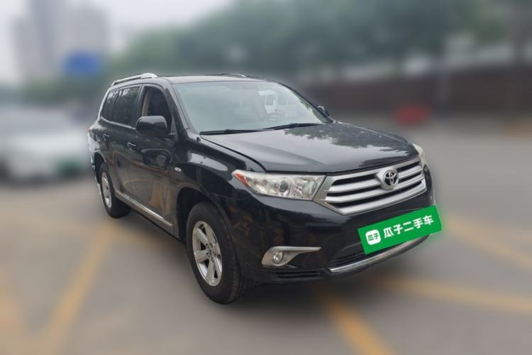 Used Toyota Highlander 2012 2.7L 2WD 5-Seater Elite Edition Front Right 45 Deg