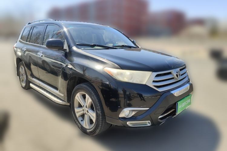 Used Toyota Highlander 2012 2.7L Two-Wheel Drive 7-Seater Luxury Edition Front Right 45 Deg