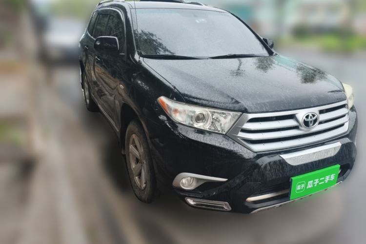 Used Toyota Highlander 2012 2.7L 2WD 5-Seater Elite Edition Front Right 45 Deg