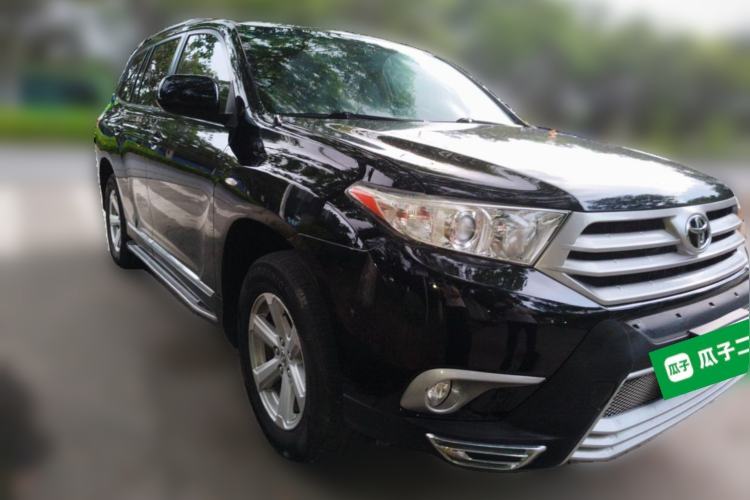 Used Toyota Highlander 2012 2.7L 2WD 5-Seater Elite Edition Front Right 45 Deg