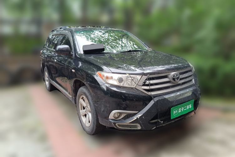 Used Toyota Highlander 2012 2.7L 2WD 5-Seater Elite Edition Front Right 45 Deg