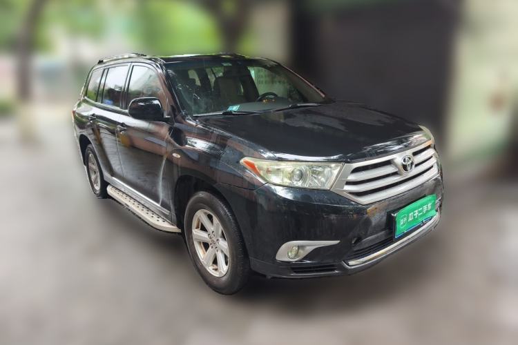 Used Toyota Highlander 2012 2.7L Two-Wheel Drive 7-Seater Elite Edition Front Right 45 Deg