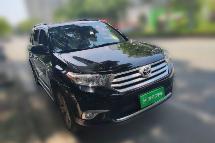 Used Toyota Highlander 2012 2.7L Two-Wheel Drive 7-Seater Luxury Navigation Edition Front Right 45 Deg
