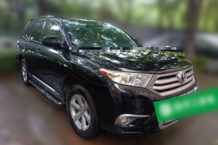Used Toyota Highlander 2012 2.7L 2WD 5-Seater Elite Edition Front Right 45 Deg