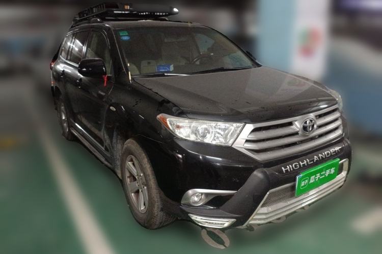 Used Toyota Highlander 2012 2.7L 2WD 5-Seater Elite Edition Front Right 45 Deg