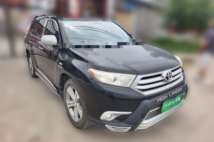 Used Toyota Highlander 2012 2.7L Two-Wheel Drive 7-Seater Elite Edition Front Right 45 Deg