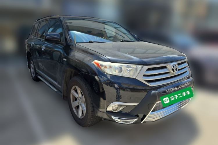 Used Toyota Highlander 2012 2.7L 2WD 5-Seater Elite Edition Front Right 45 Deg