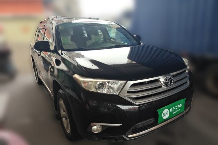 Used Toyota Highlander 2012 2.7L 2WD 5-Seater Elite Edition Front Right 45 Deg