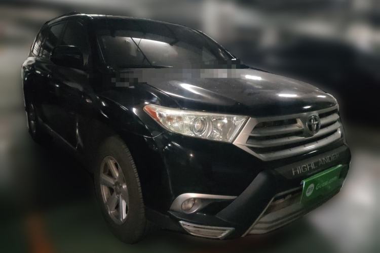 Used Toyota Highlander 2012 2.7L 2WD 5-Seater Elite Edition Front Right 45 Deg