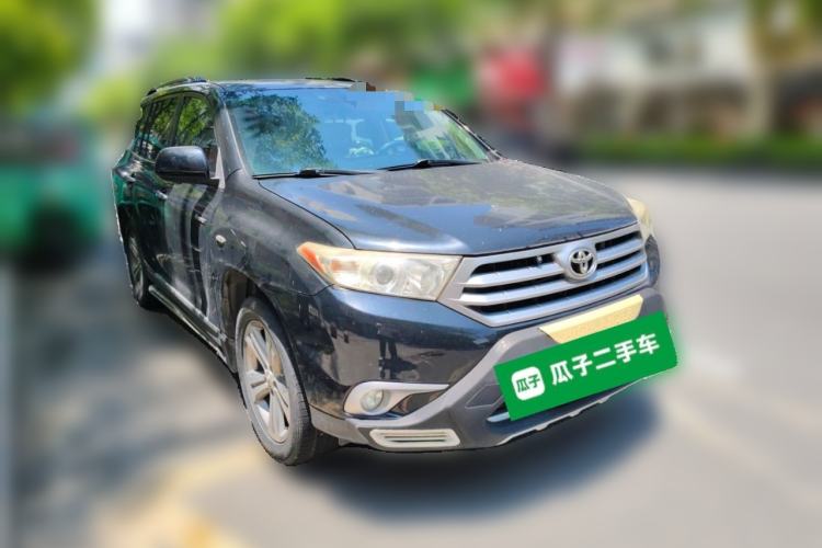 Used Toyota Highlander 2012 2.7L Two-Wheel Drive 7-Seater Luxury Navigation Edition Front Right 45 Deg