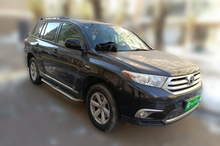Used Toyota Highlander 2012 2.7L 2WD 5-Seater Elite Edition Front Right 45 Deg