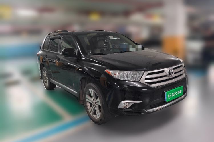 Used Toyota Highlander 2012 2.7L Two-Wheel Drive 7-Seater Luxury Edition Front Right 45 Deg
