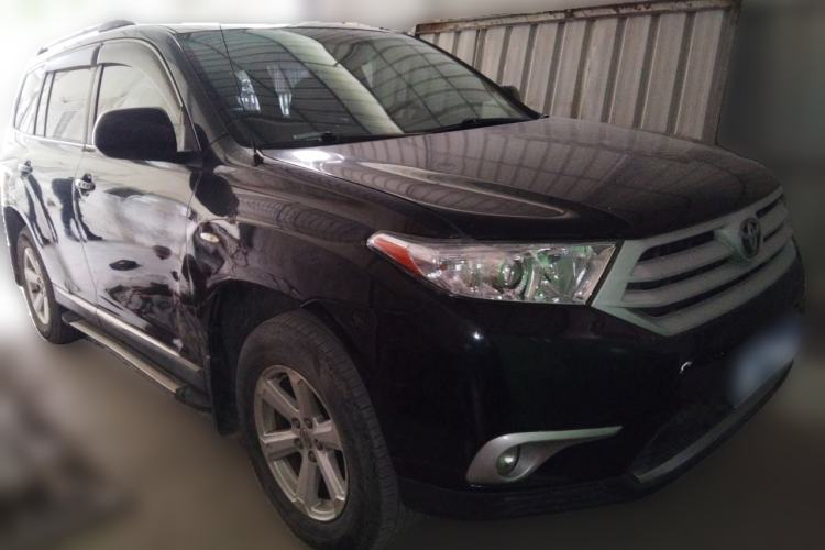 Used Toyota Highlander 2012 2.7L 2WD 5-Seater Elite Edition Front Right 45 Deg