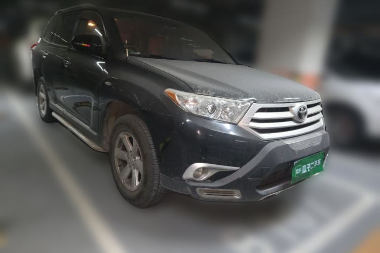 Used Toyota Highlander 2012 2.7L Two-Wheel Drive 7-Seater Elite Edition Front Right 45 Deg