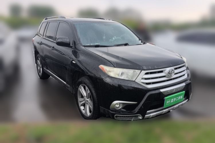 Used Toyota Highlander 2012 2.7L Two-Wheel Drive 7-Seater Luxury Edition Front Right 45 Deg