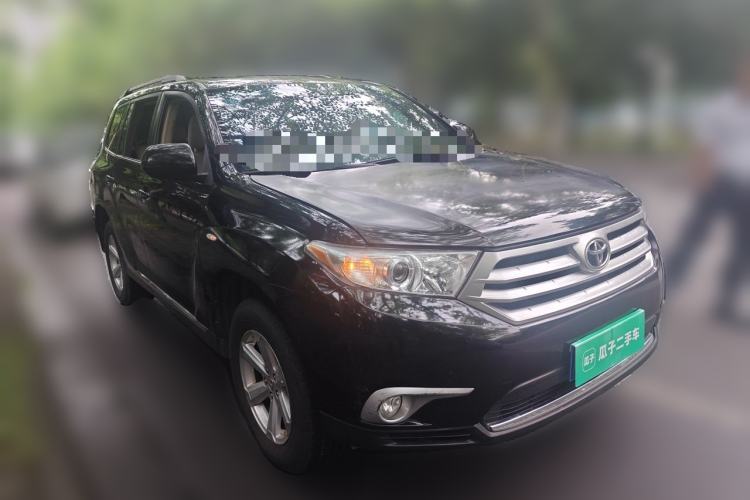 Used Toyota Highlander 2012 2.7L 2WD 5-Seater Elite Edition Front Right 45 Deg