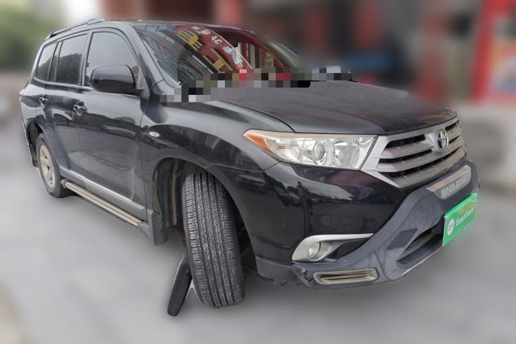 Used Toyota Highlander 2012 2.7L 2WD 5-Seater Elite Edition Front Right 45 Deg