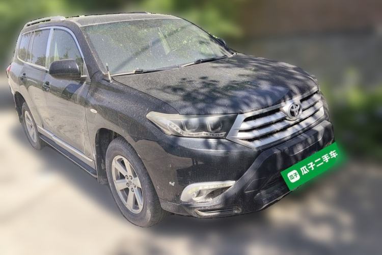 Used Toyota Highlander 2012 2.7L 2WD 5-Seater Elite Edition Front Right 45 Deg
