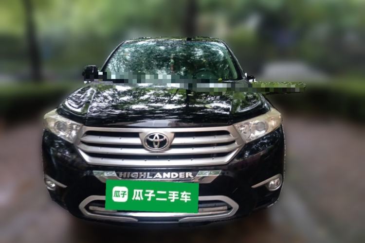 Used Toyota Highlander 2012 2.7L 2WD 5-Seater Elite Edition Front