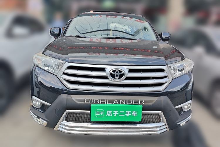 Used Toyota Highlander 2012 2.7L Two-Wheel Drive 5-Seater Sport Edition Front