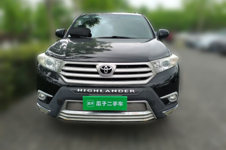 Used Toyota Highlander 2012 2.7L Two-Wheel Drive 7-Seater Luxury Edition Front