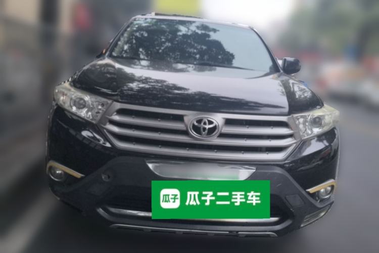 Used Toyota Highlander 2012 2.7L Two-Wheel Drive 7-Seater Luxury Edition Front