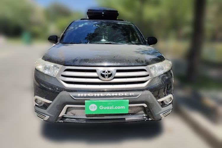 Used Toyota Highlander 2012 2.7L Two-Wheel Drive 7-Seater Luxury Edition Front