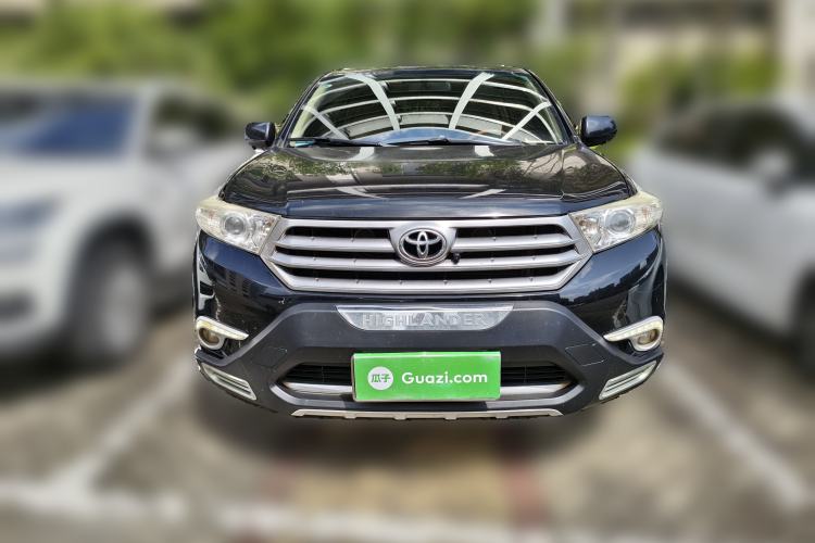 Used Toyota Highlander 2012 2.7L Two-Wheel Drive 7-Seater Luxury Edition Front