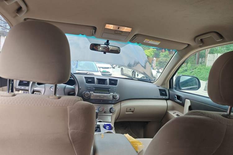 Used Toyota Highlander 2012 2.7L 2WD 5-Seater Elite Edition Headliner